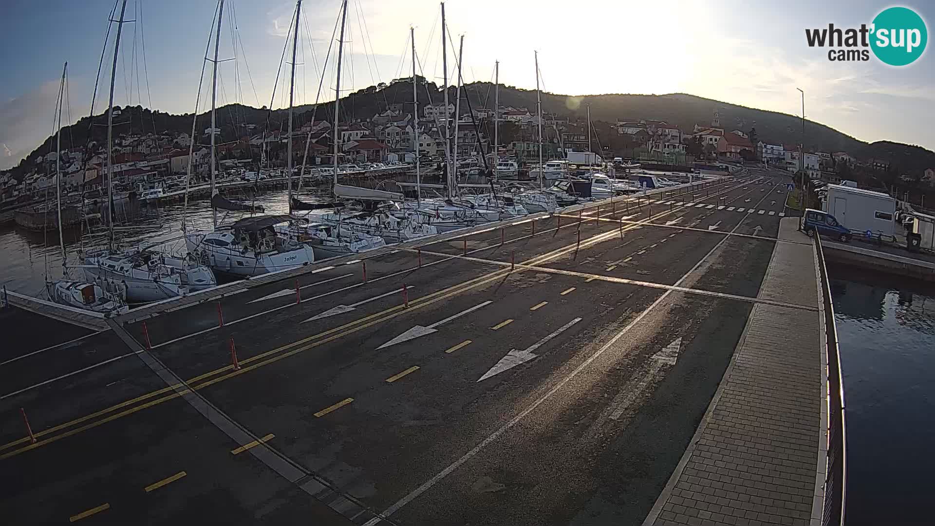 Dalmatien Tkon Fähre – Webcams Kroatien