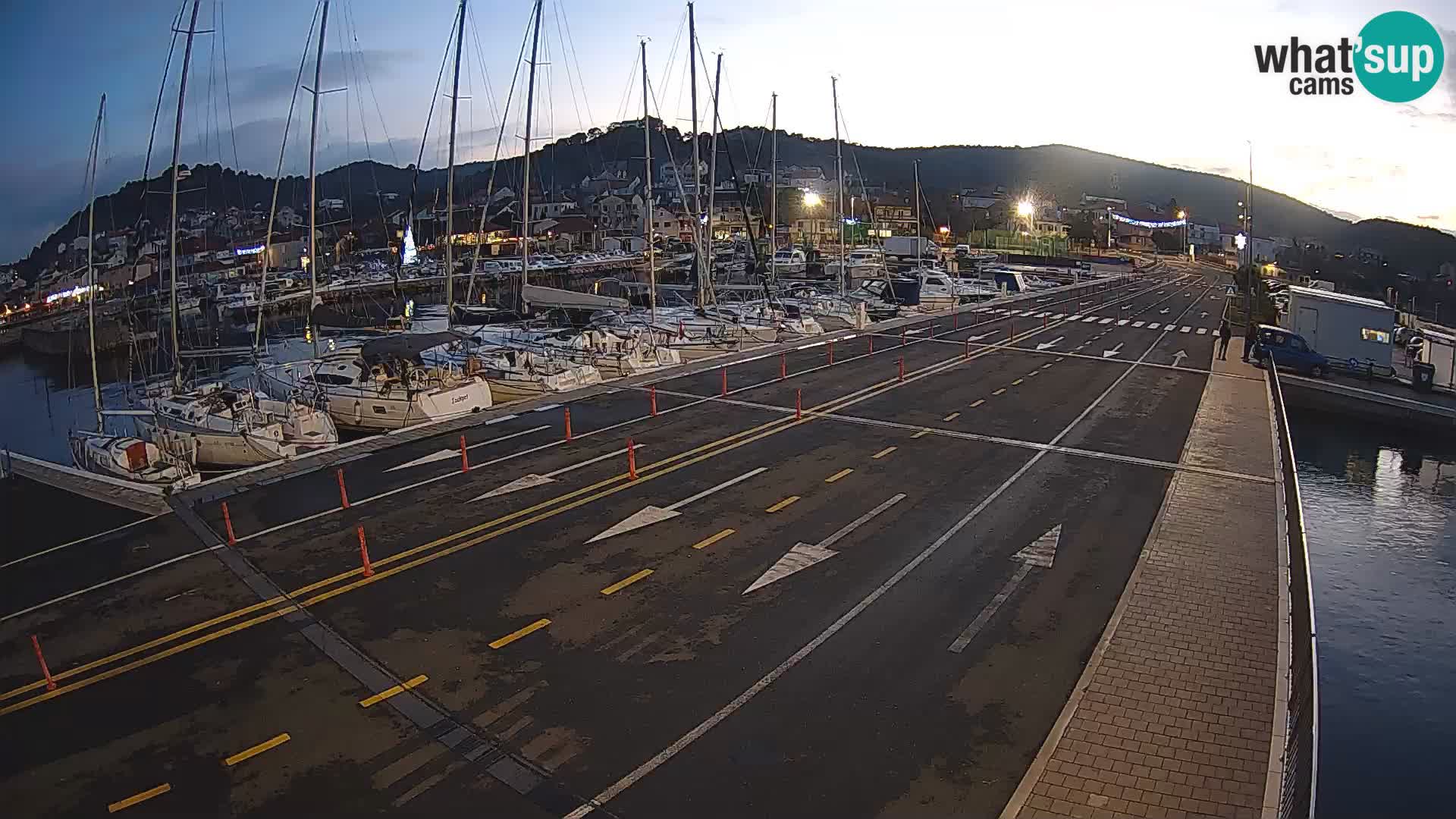 Dalmacia Tkon Transportar- webcams Croacia