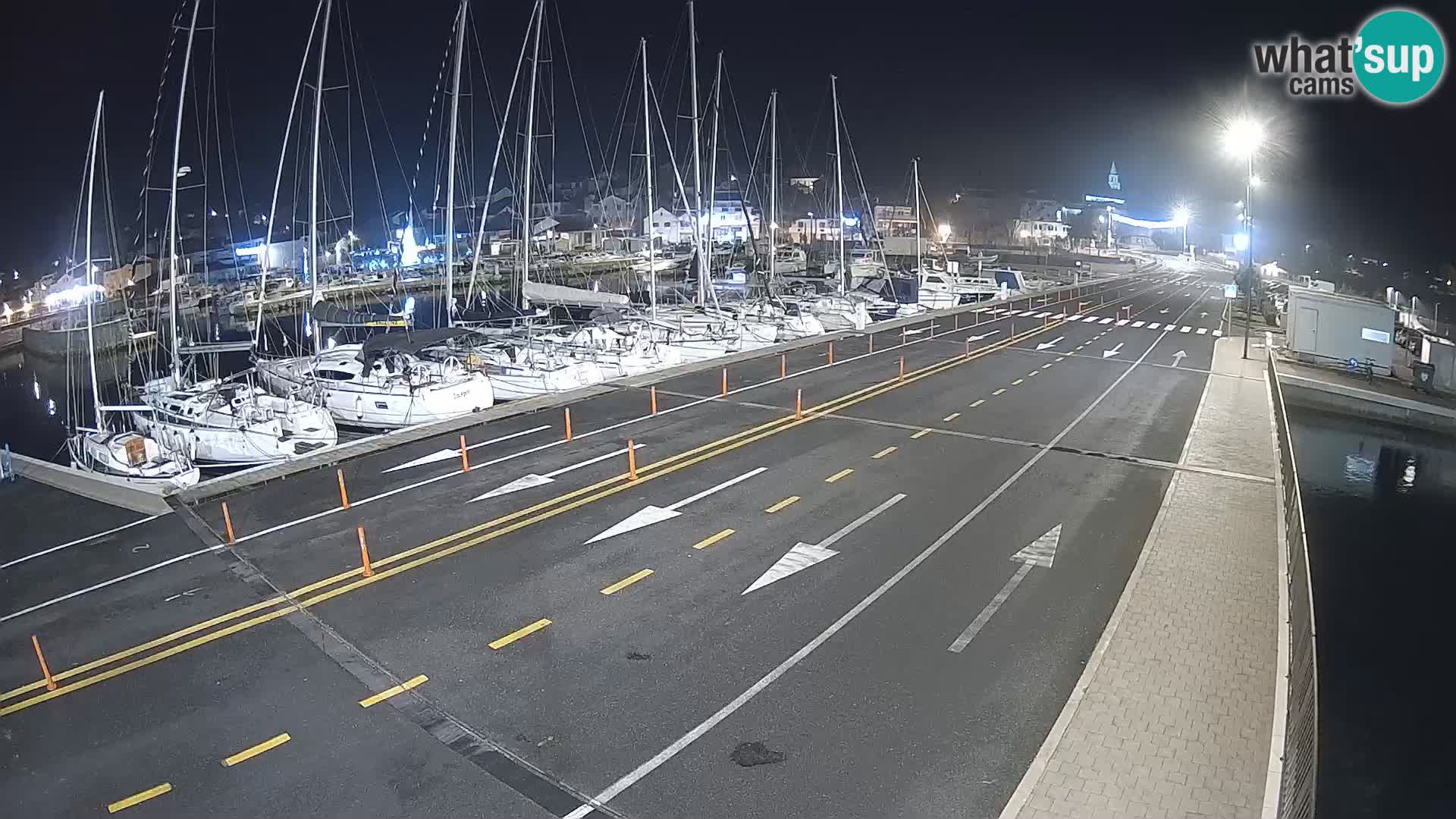 Dalmatia Tkon Ferry – webcams Croatia