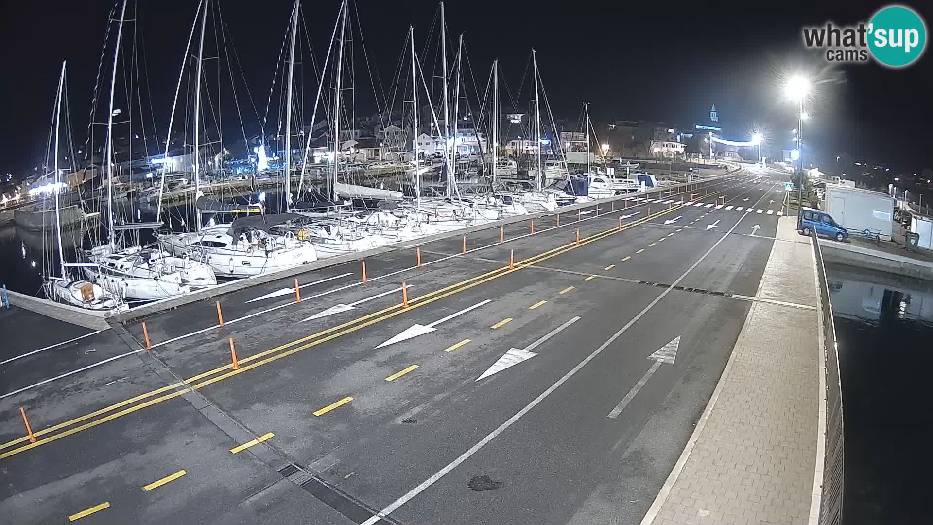 Dalmacia Tkon Transportar- webcams Croacia