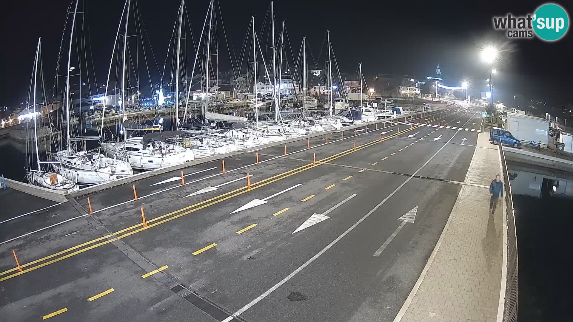 Dalmacija Trajekt Tkon – spletne kamere Hrvaška