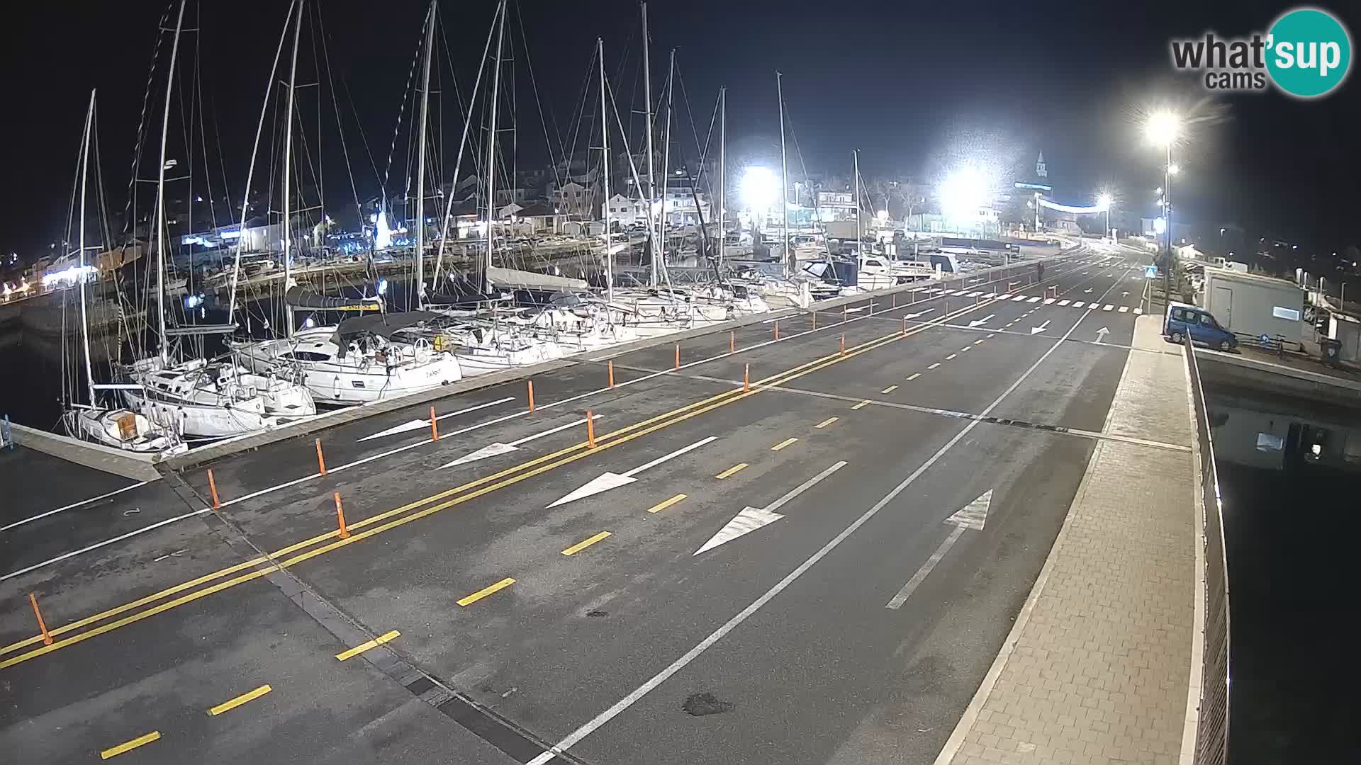 Dalmatia Tkon Ferry – webcams Croatia