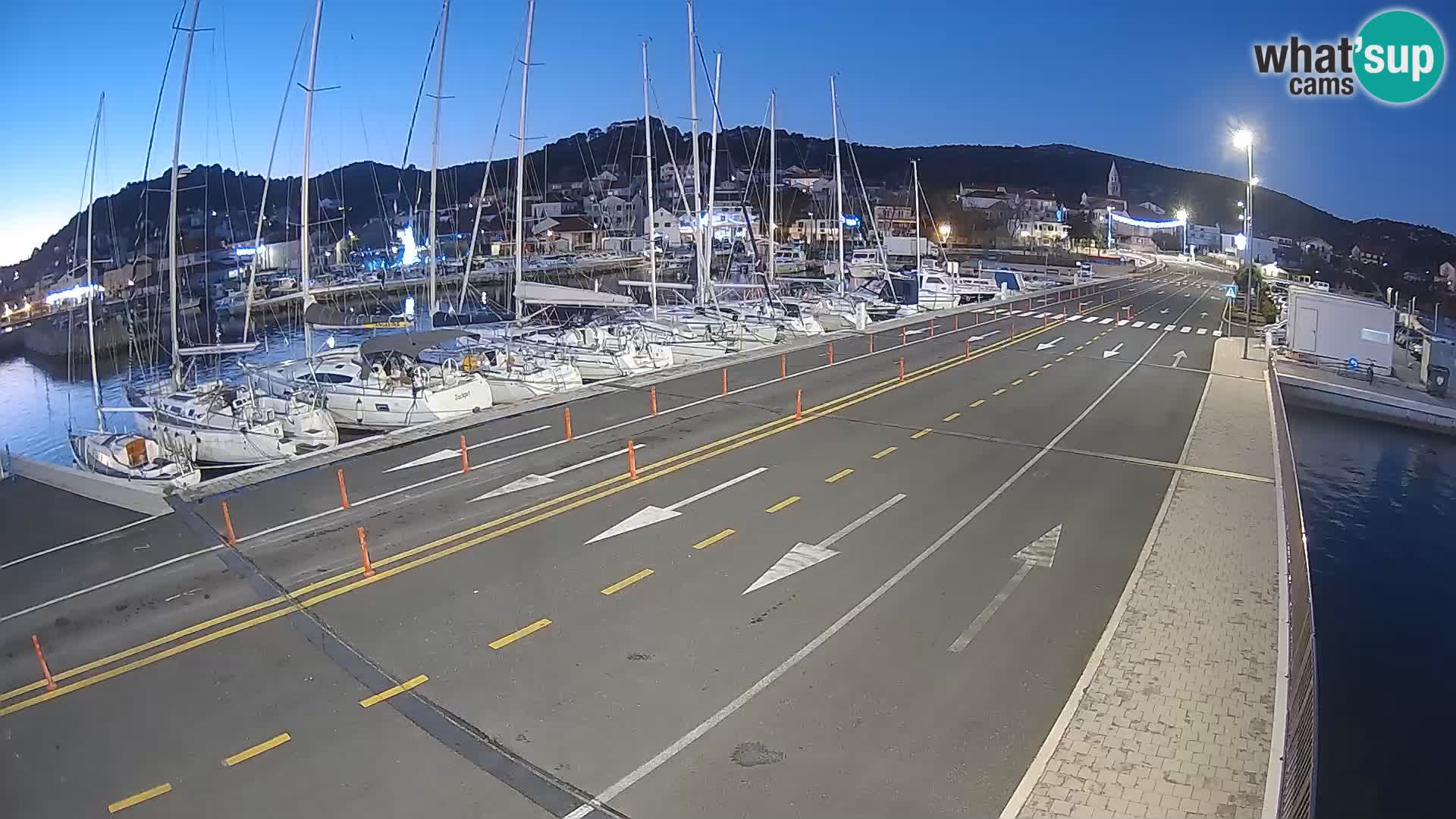 Dalmatie Tkon Traversier – webcams Croatie