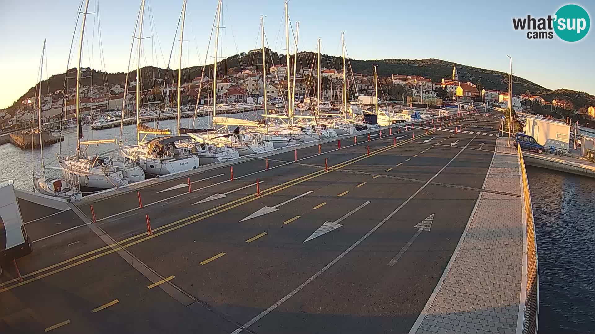 Dalmazia traghetto Tkon – webcam Croazia