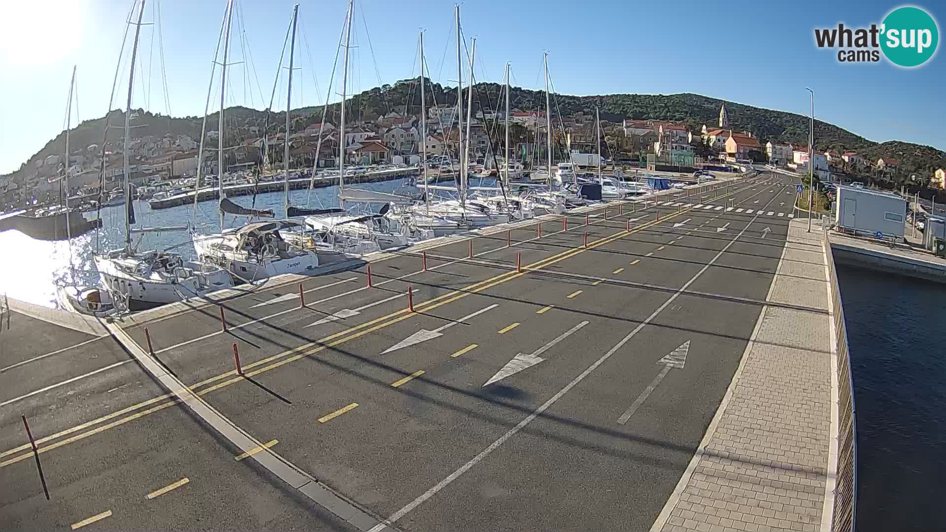 Dalmatia Tkon Ferry – webcams Croatia