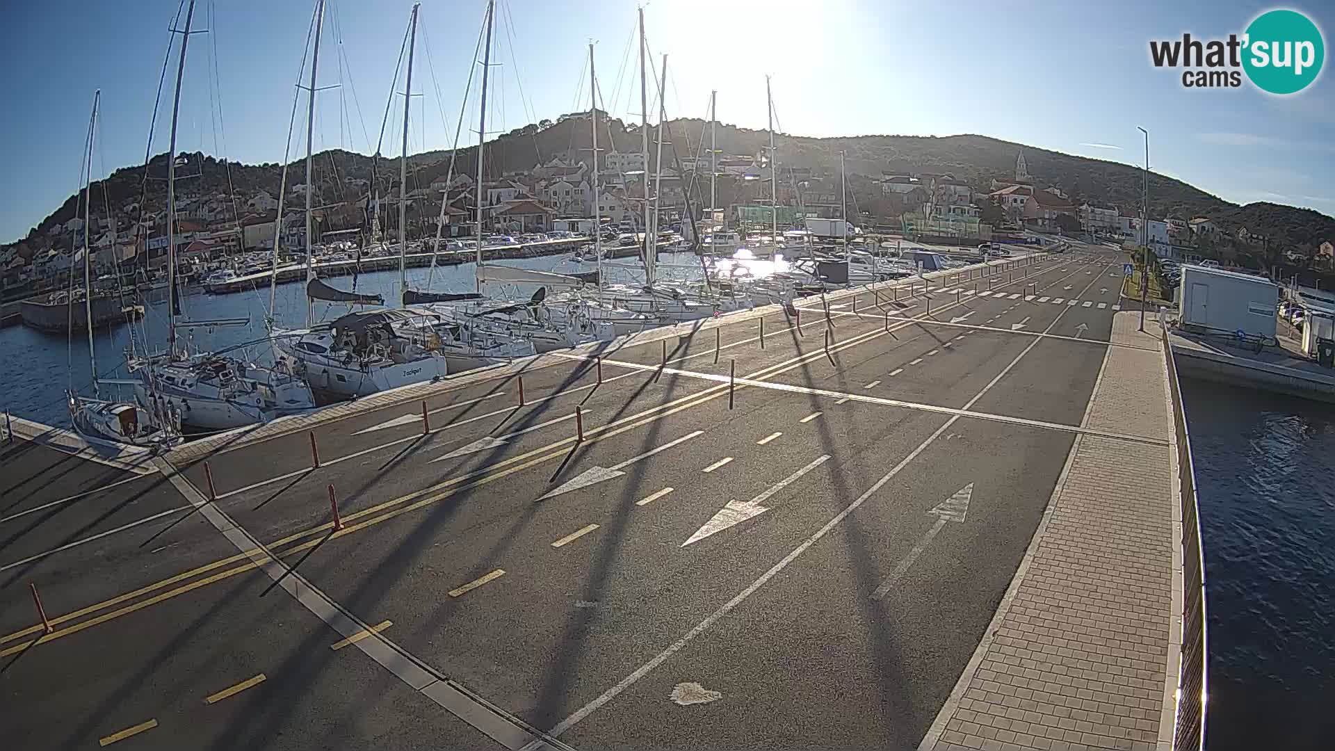 Dalmatia Tkon Ferry – webcams Croatia