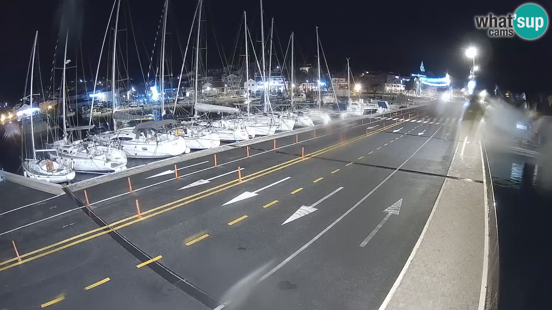 Dalmacia Tkon Transportar- webcams Croacia