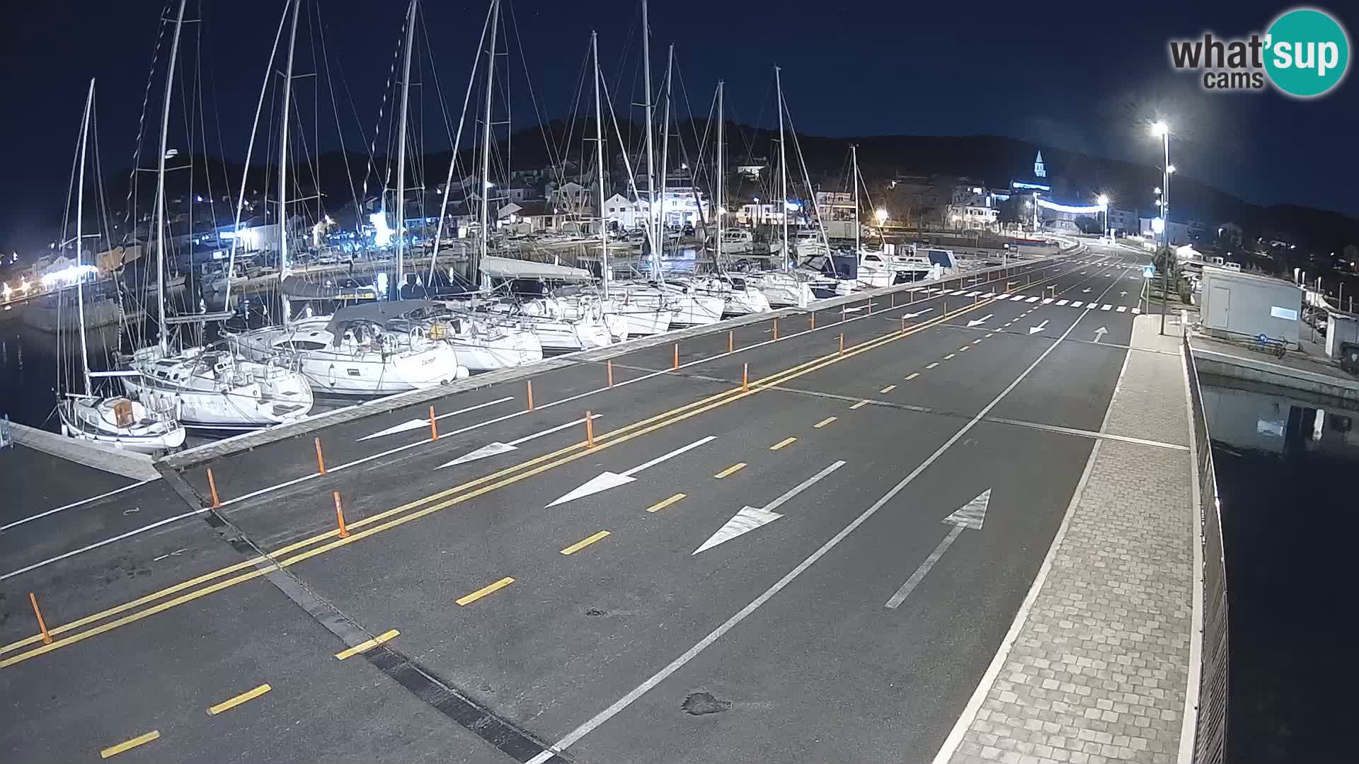 Dalmatie Tkon Traversier – webcams Croatie