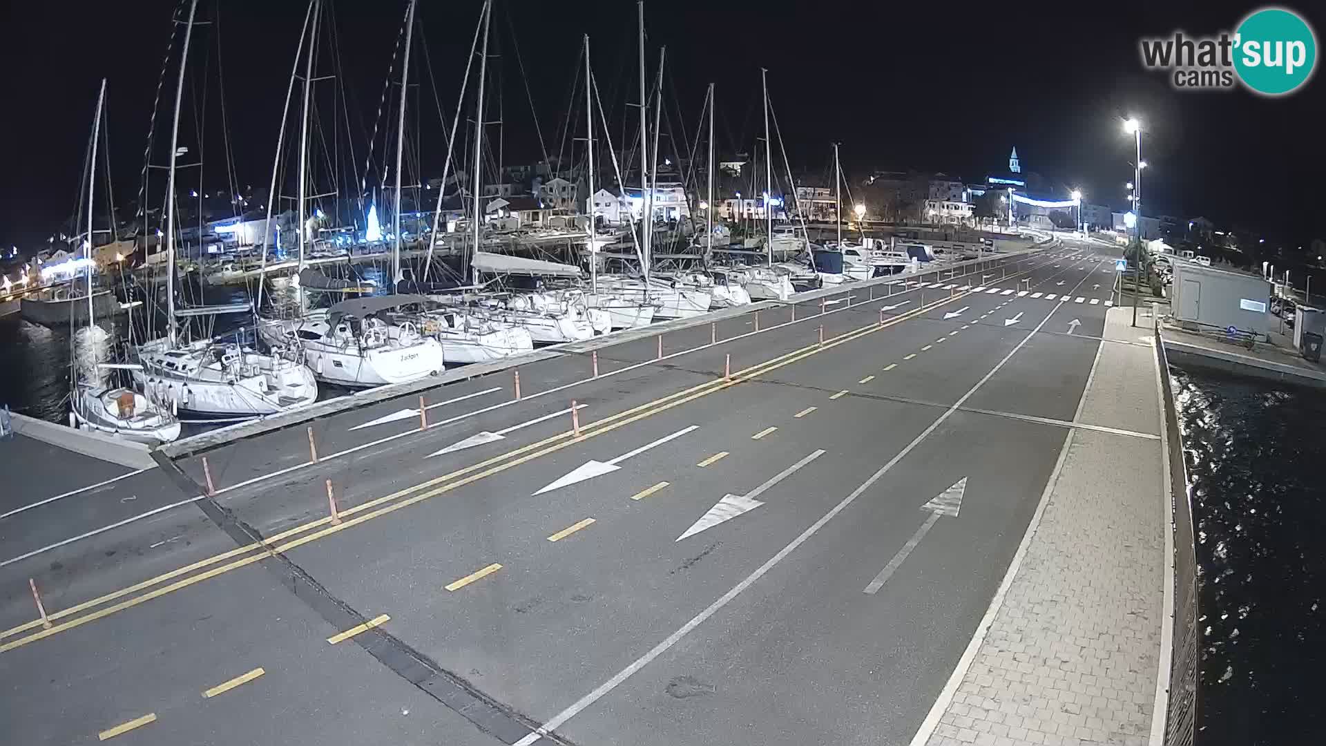 Dalmacia Tkon Transportar- webcams Croacia