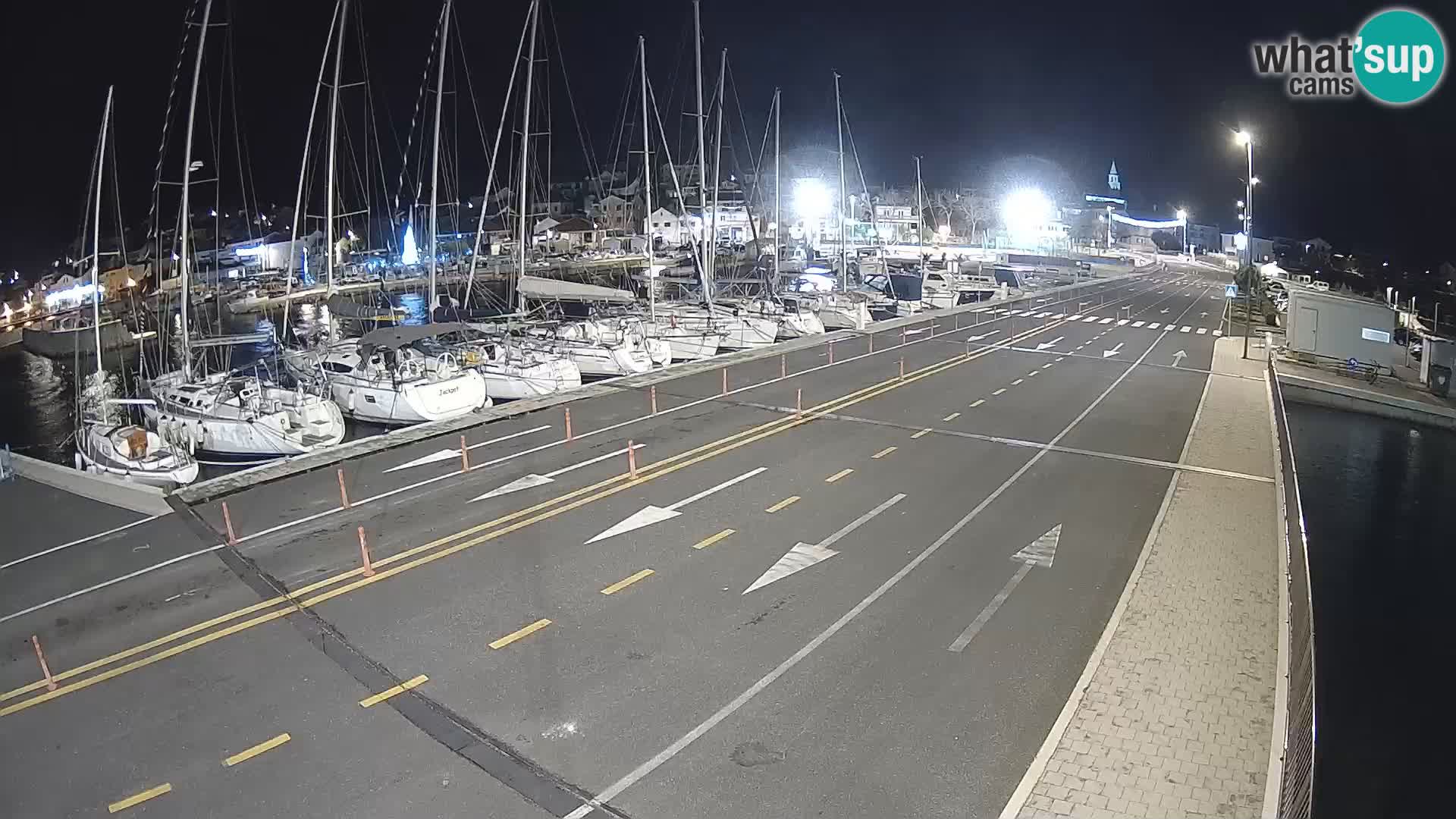 Dalmacija Trajekt Tkon – spletne kamere Hrvaška