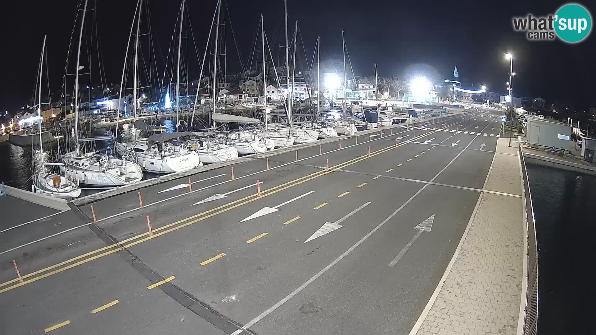 Dalmatia Tkon Ferry – webcams Croatia