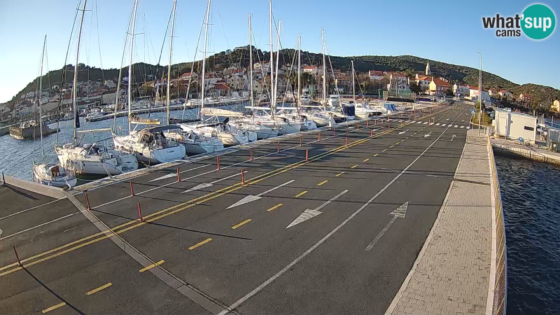 Dalmazia traghetto Tkon – webcam Croazia