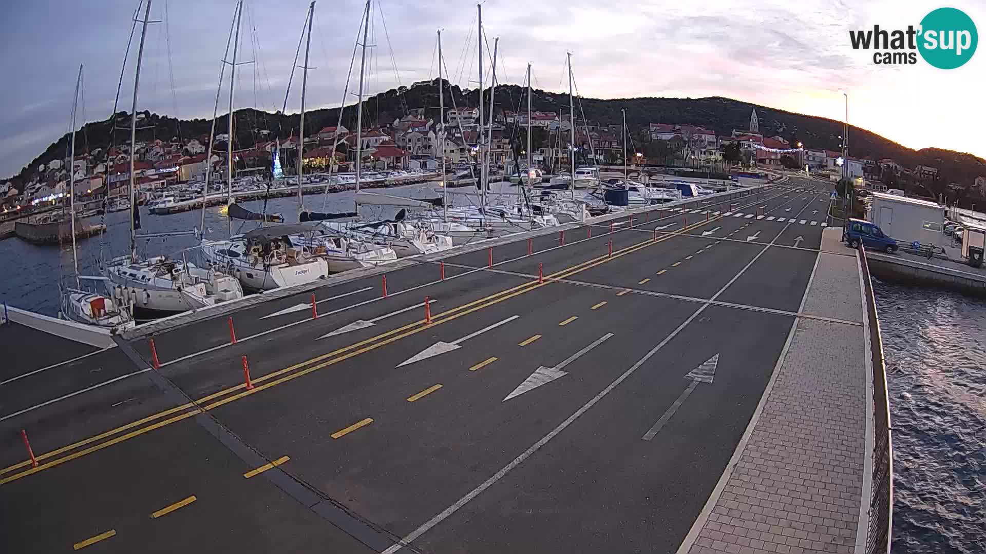 Dalmazia traghetto Tkon – webcam Croazia