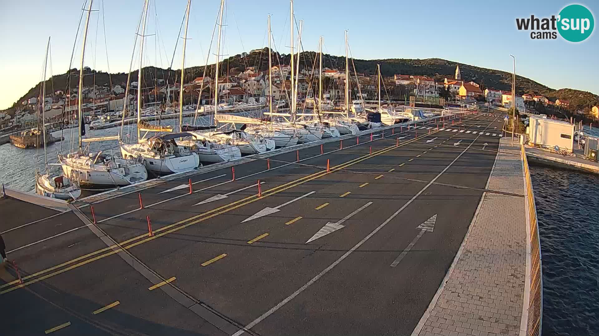 Dalmazia traghetto Tkon – webcam Croazia