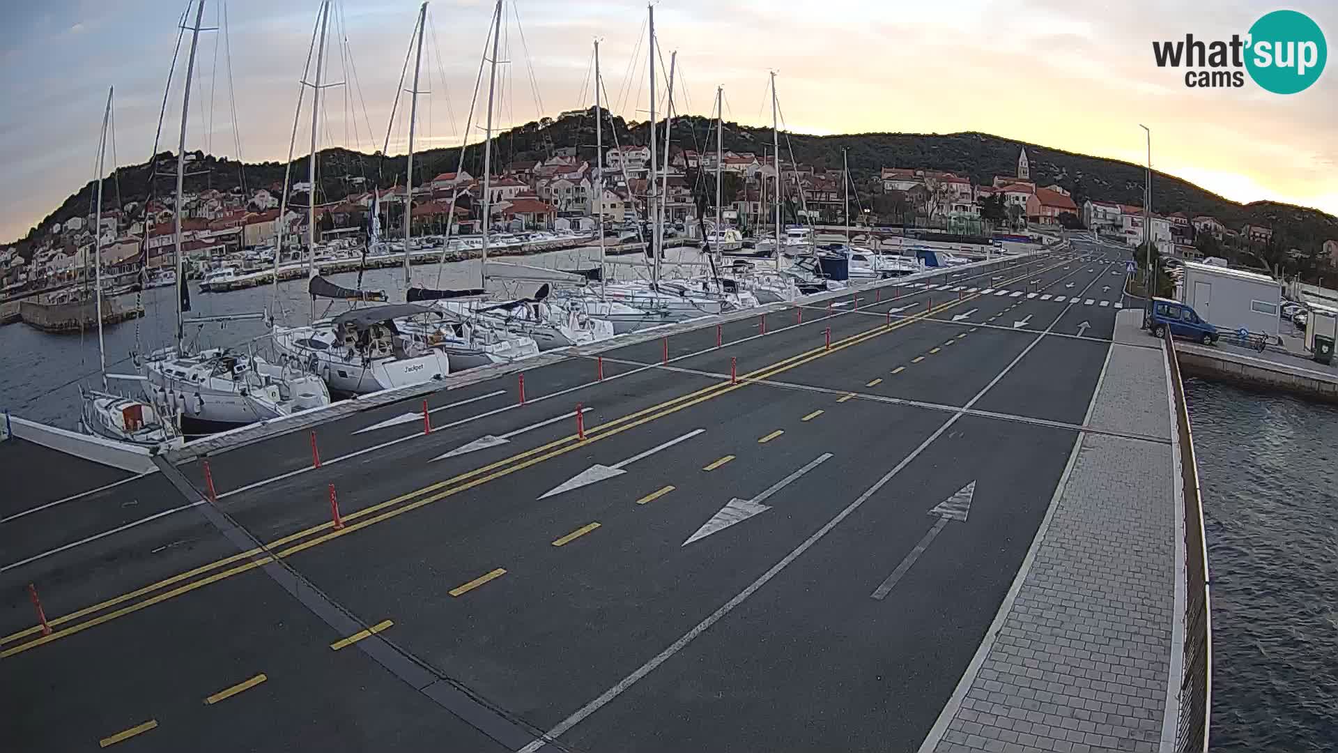 Dalmatien Tkon Fähre – Webcams Kroatien