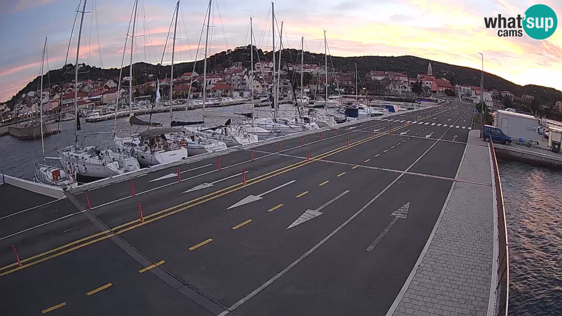 Dalmacija Trajekt Tkon – spletne kamere Hrvaška