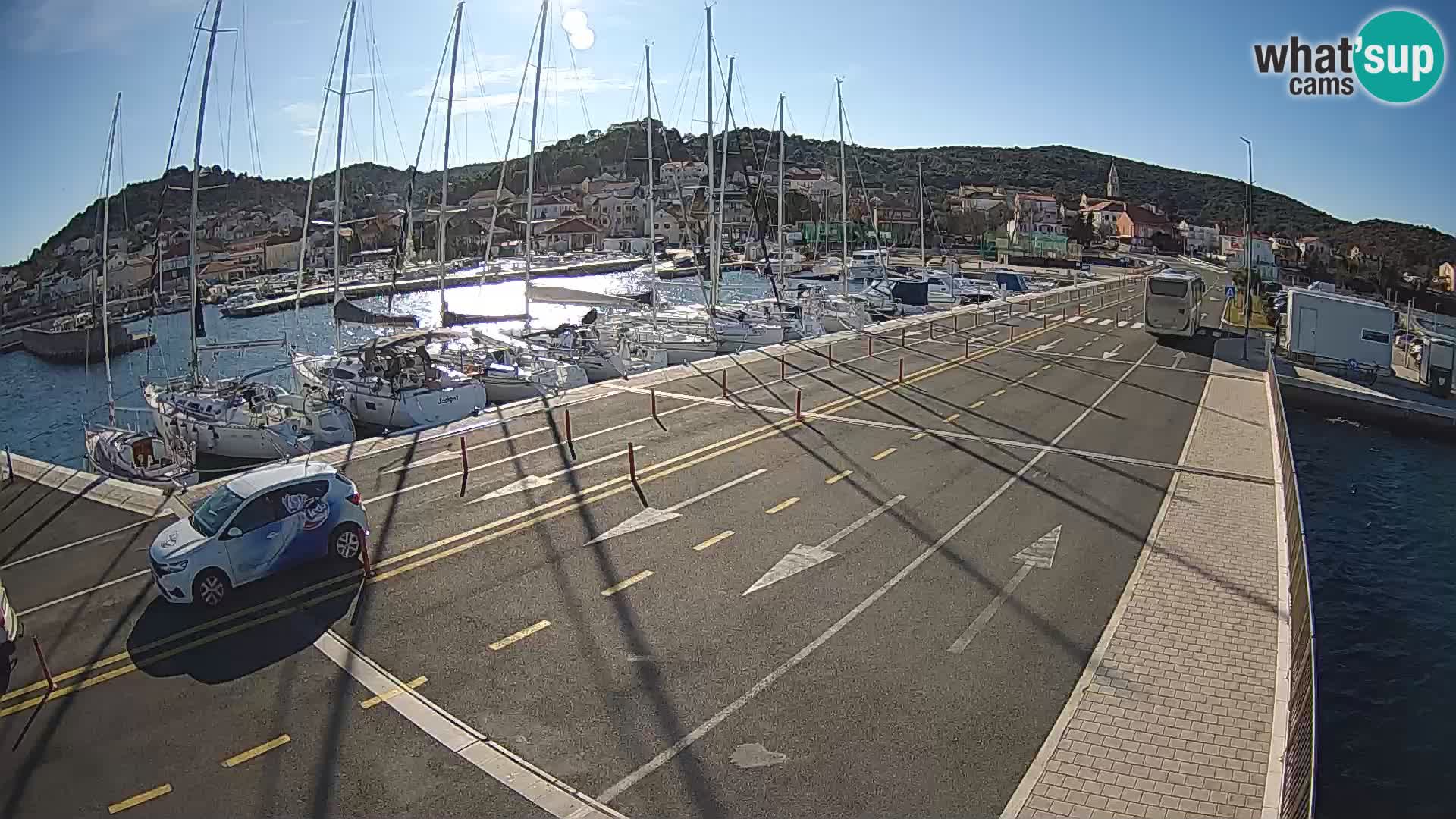 Dalmatia Tkon Ferry – webcams Croatia
