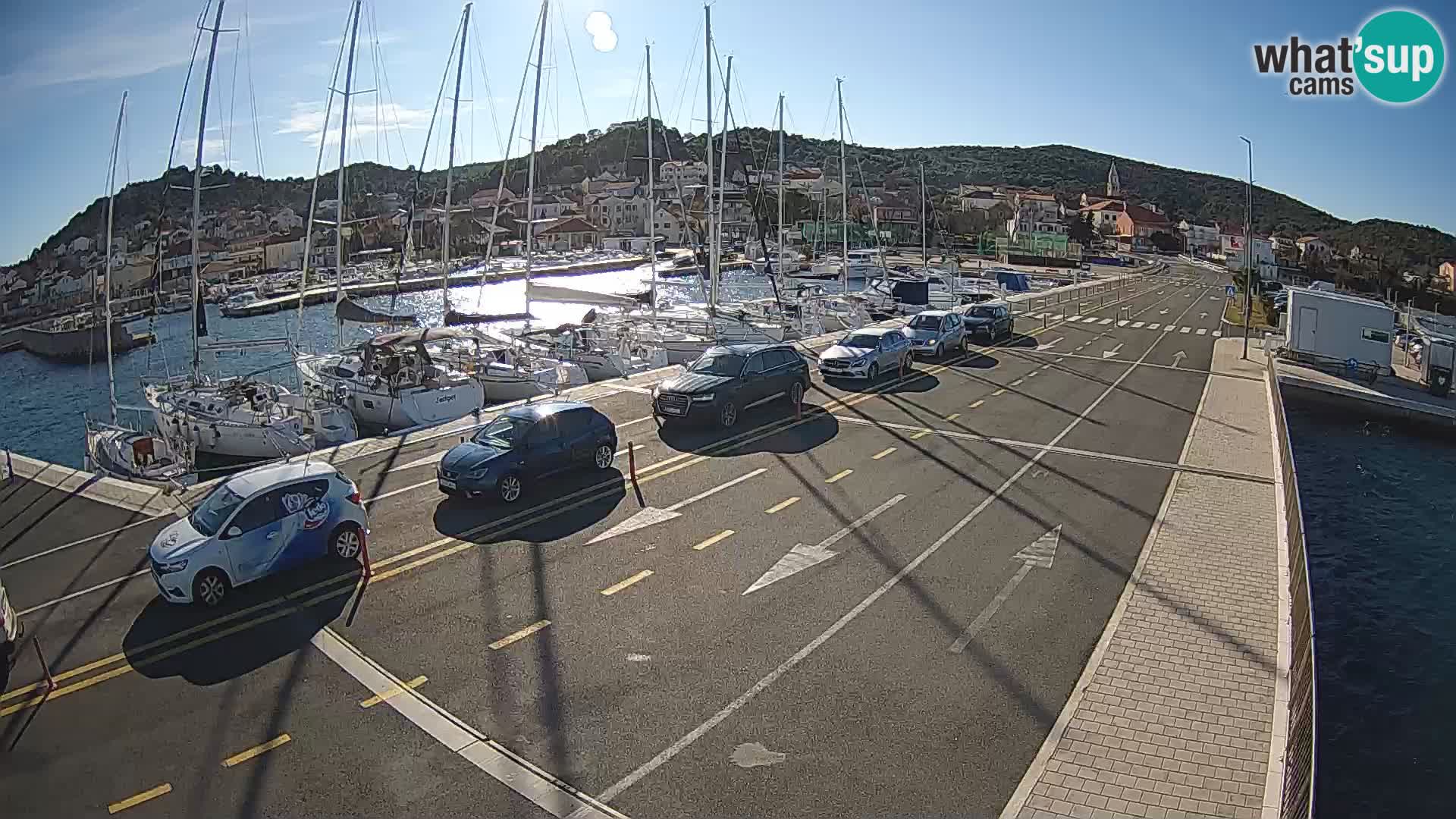 Dalmatia Tkon Ferry – webcams Croatia