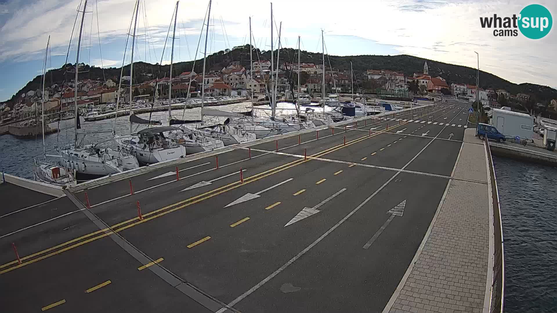 Dalmatia Tkon Ferry – webcams Croatia