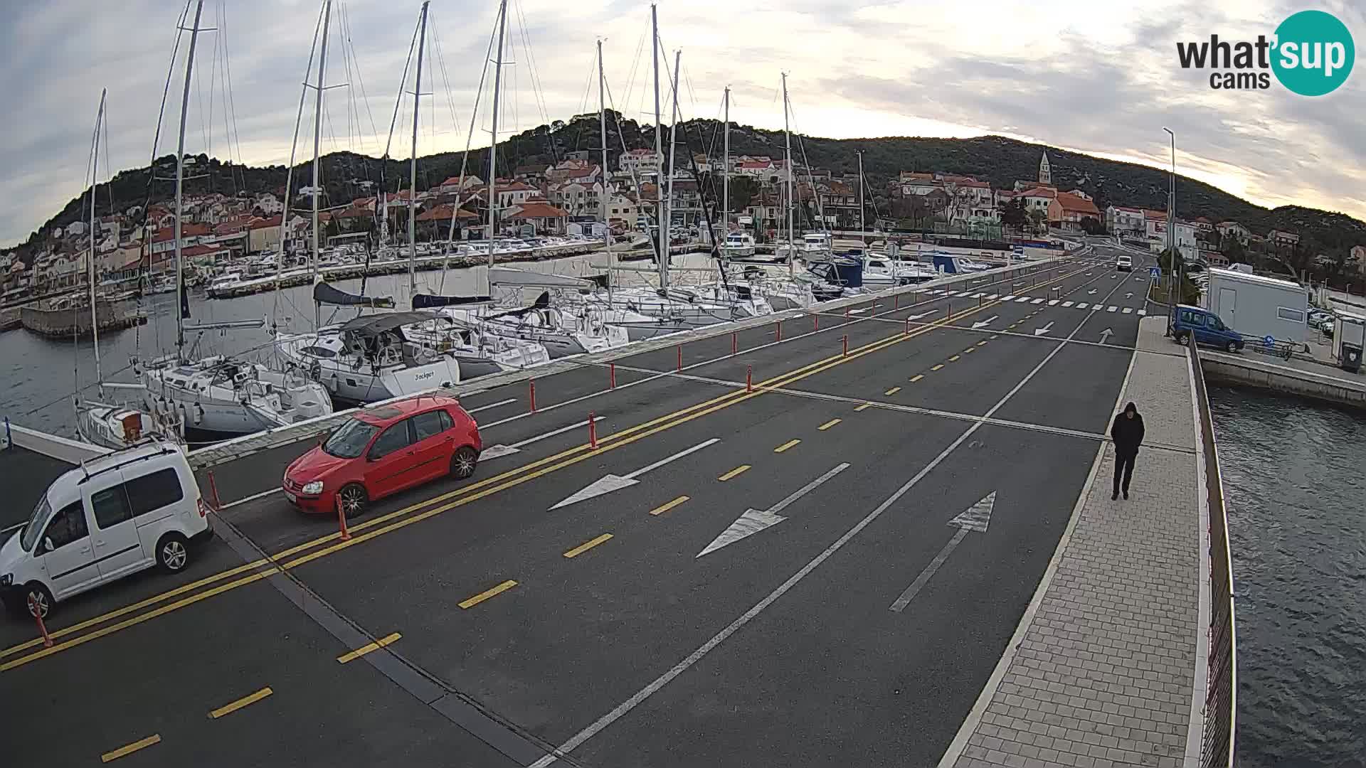 Dalmazia traghetto Tkon – webcam Croazia