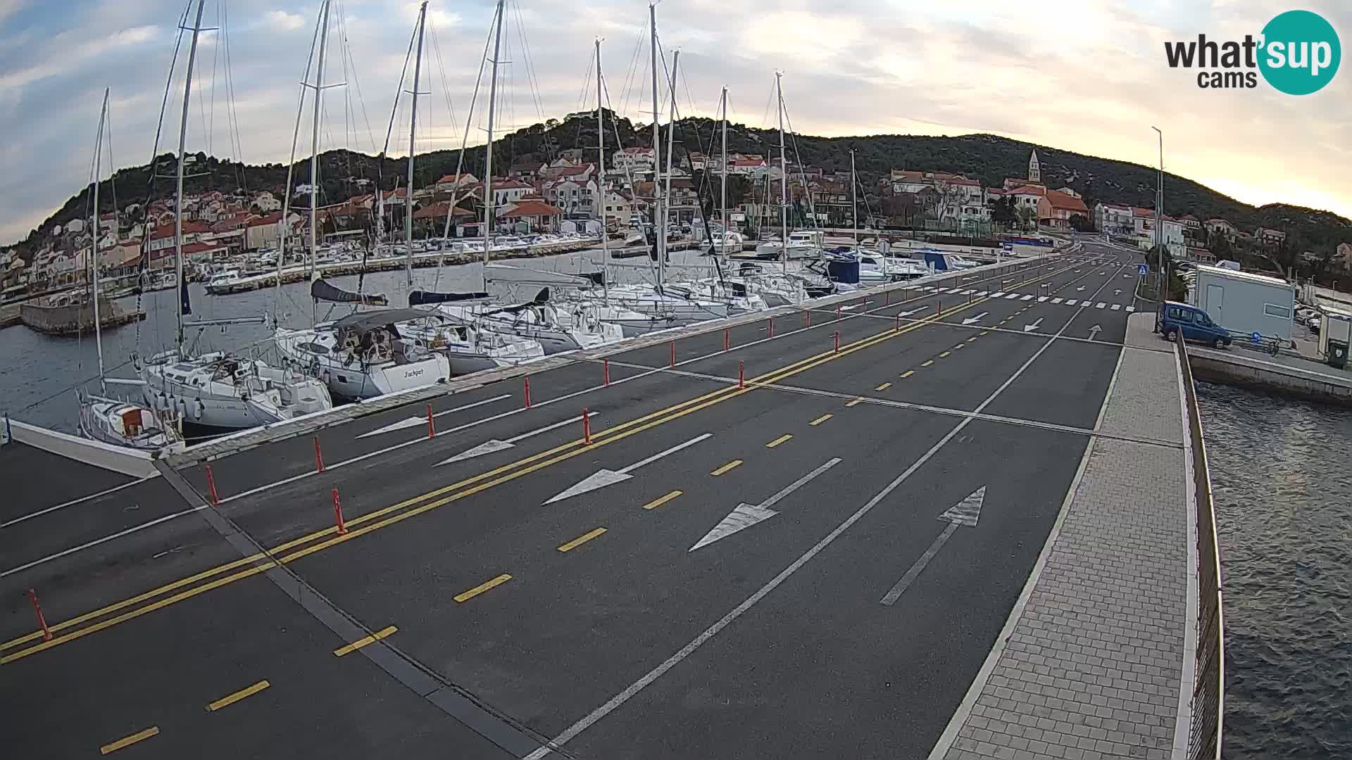 Dalmazia traghetto Tkon – webcam Croazia