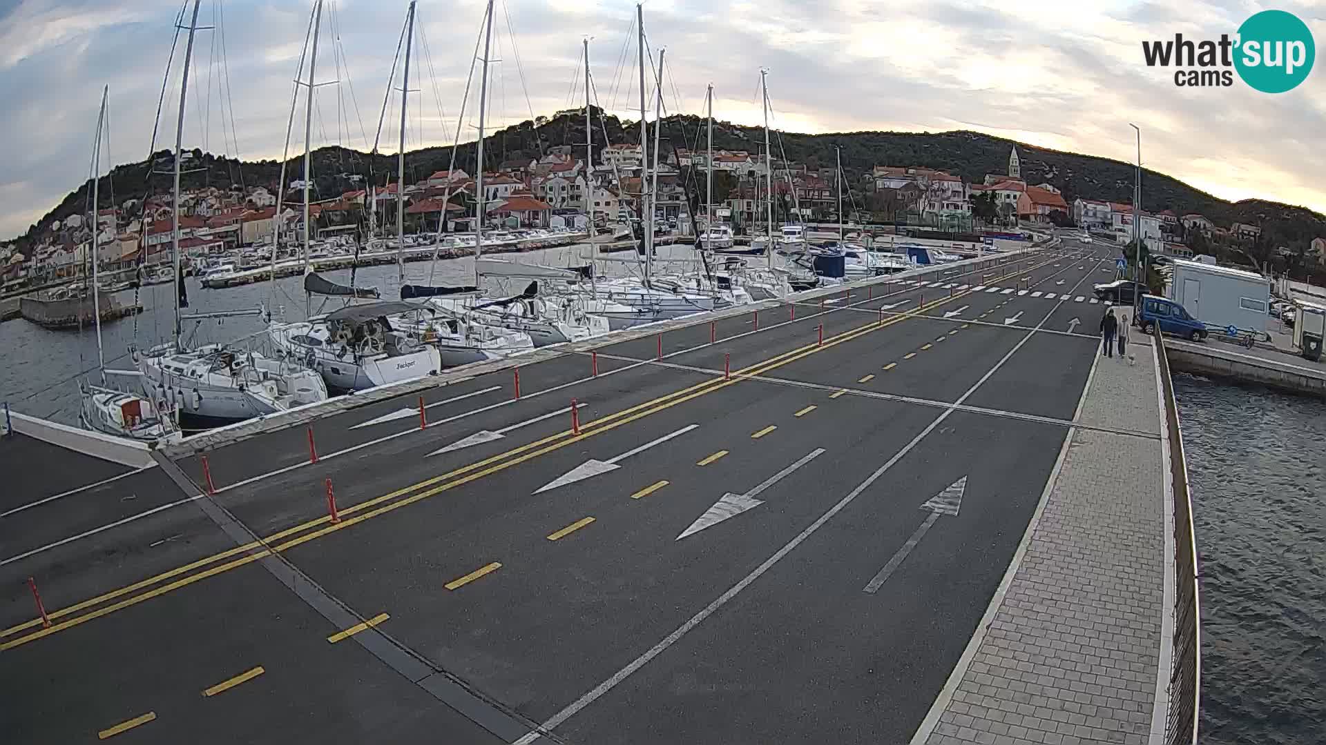Dalmazia traghetto Tkon – webcam Croazia