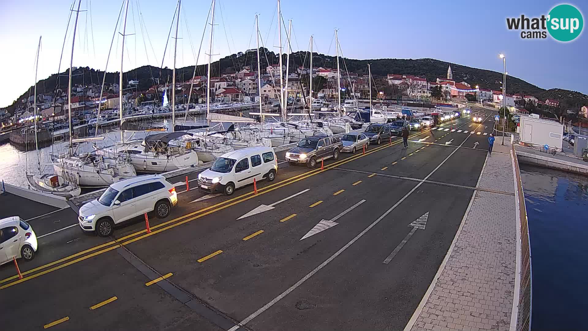 Dalmazia traghetto Tkon – webcam Croazia