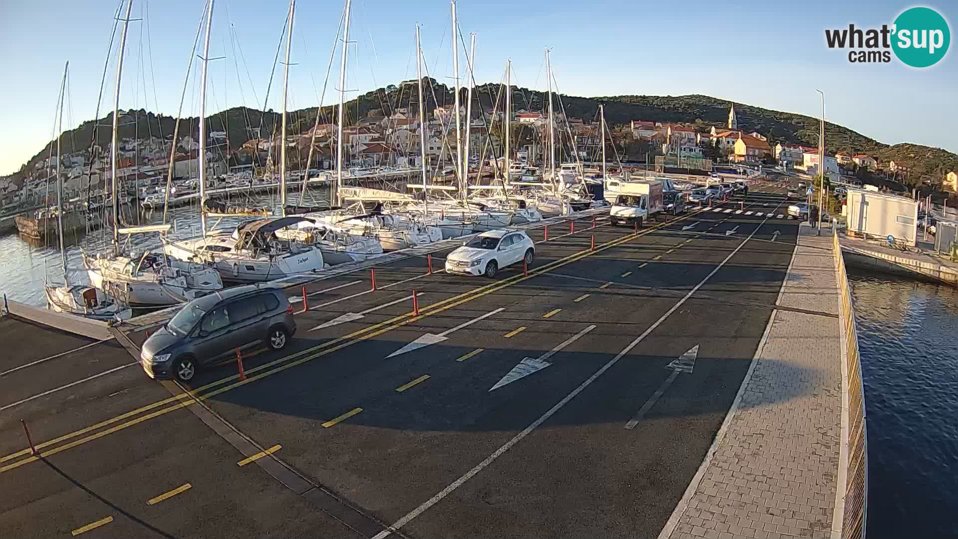 Dalmazia traghetto Tkon – webcam Croazia