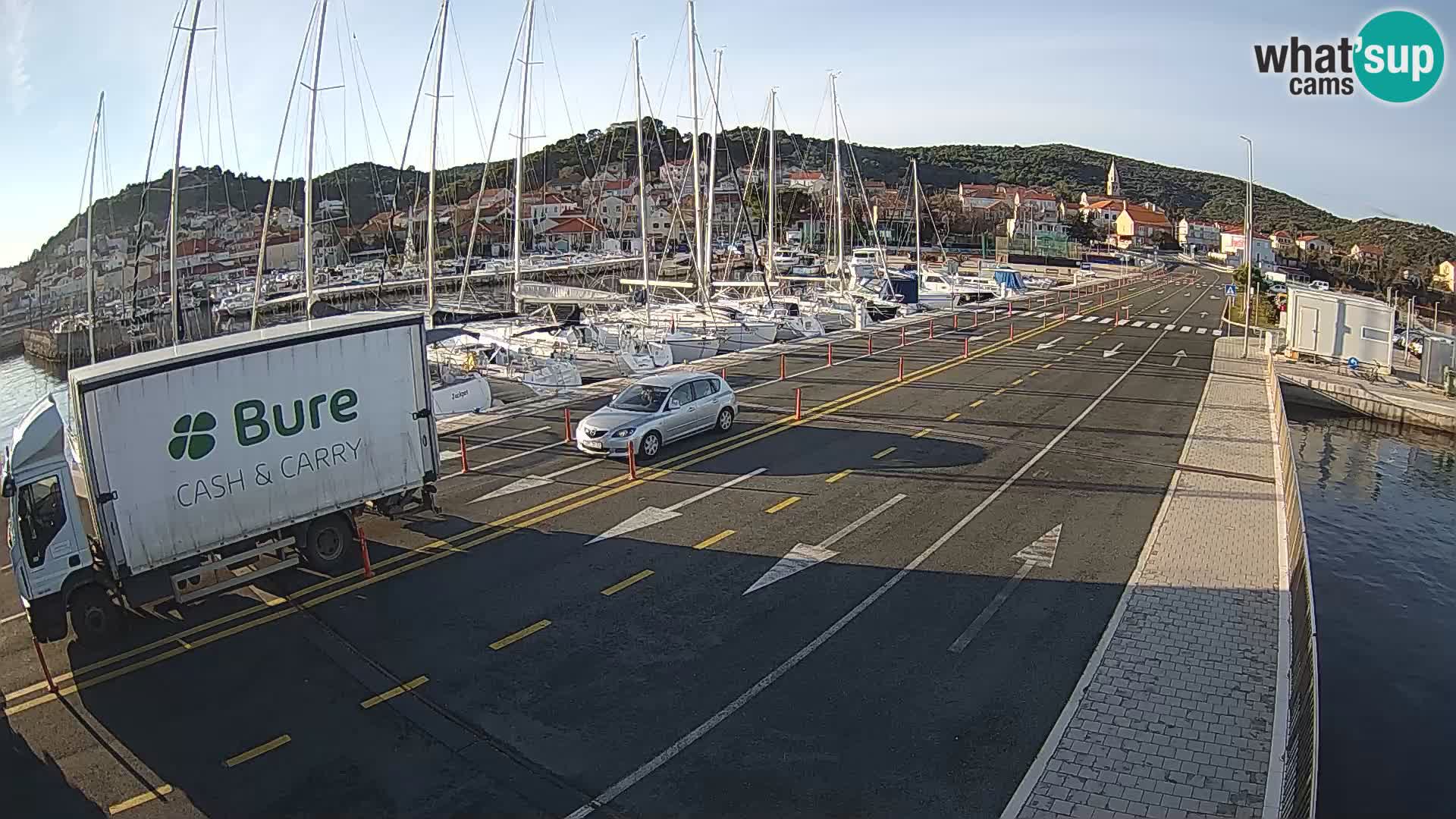 Dalmatia Tkon Ferry – webcams Croatia