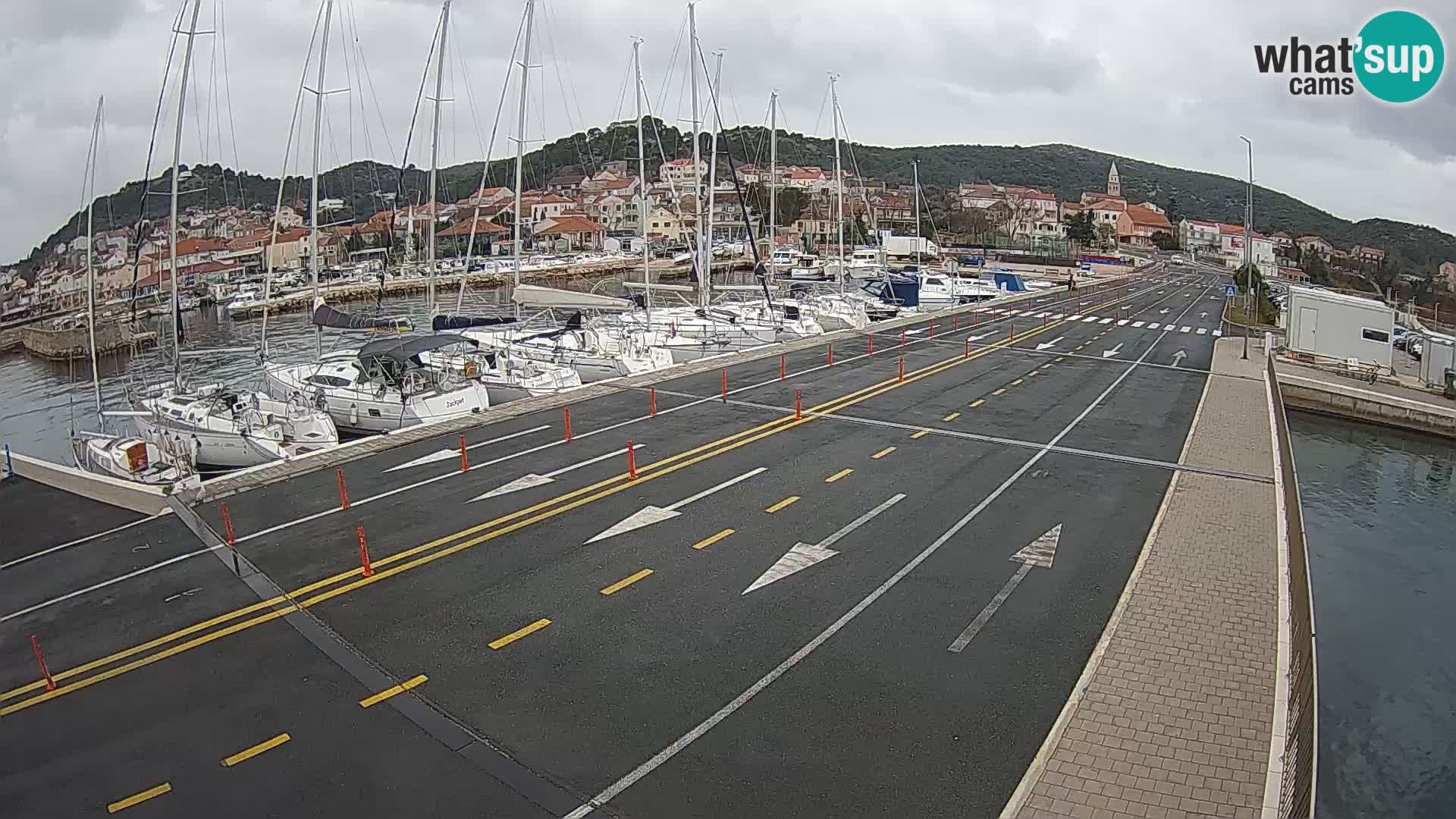 Dalmatie Tkon Traversier – webcams Croatie