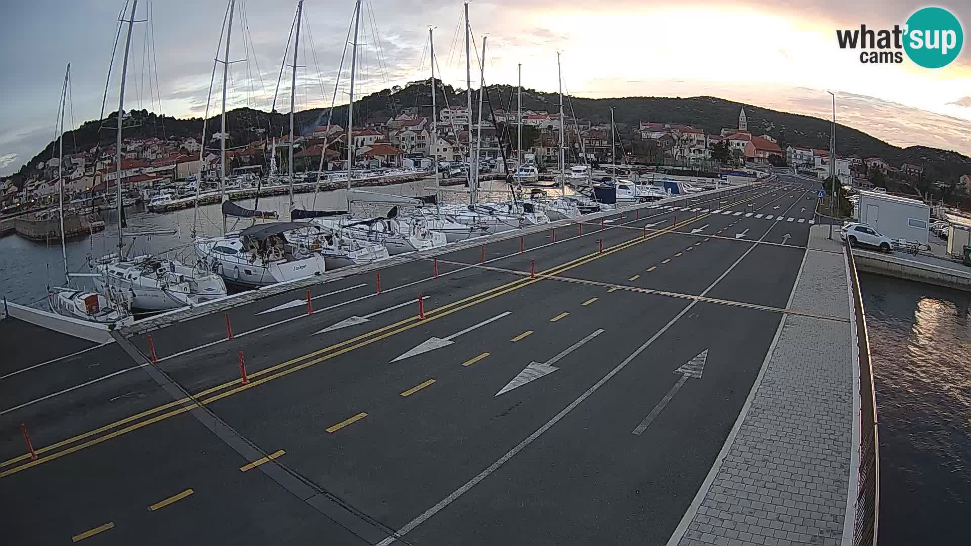 Dalmatien Tkon Fähre – Webcams Kroatien