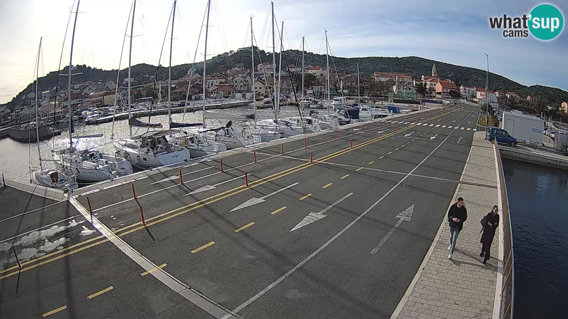 Dalmatia Tkon Ferry – webcams Croatia