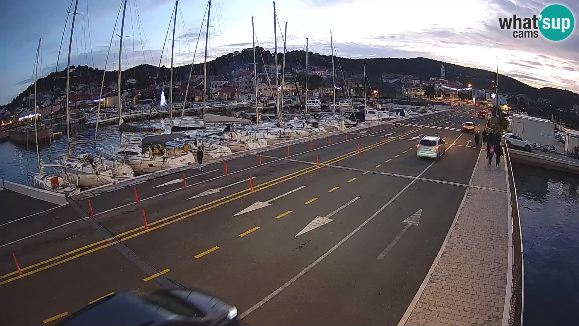 Dalmacia Tkon Transportar- webcams Croacia