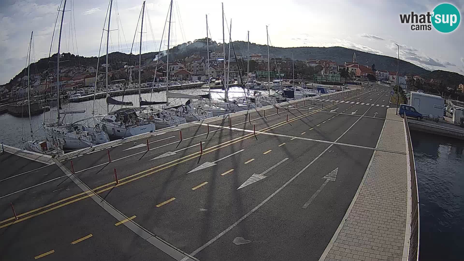 Dalmacija Trajekt Tkon – spletne kamere Hrvaška