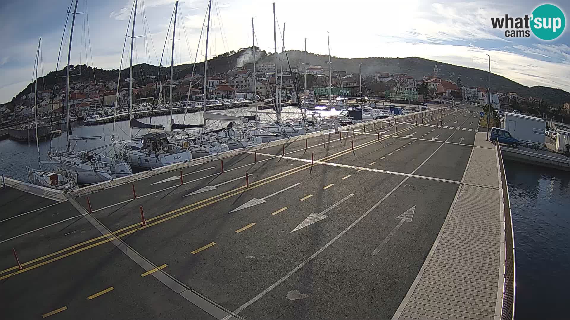 Dalmazia traghetto Tkon – webcam Croazia