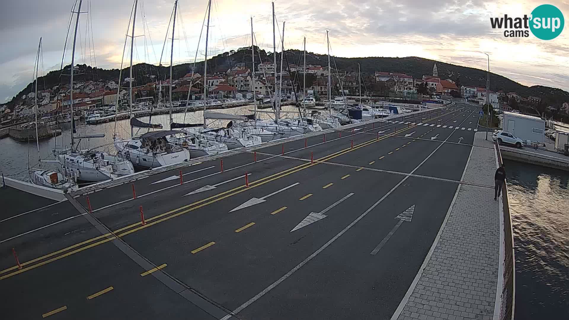 Dalmacija Trajekt Tkon – spletne kamere Hrvaška
