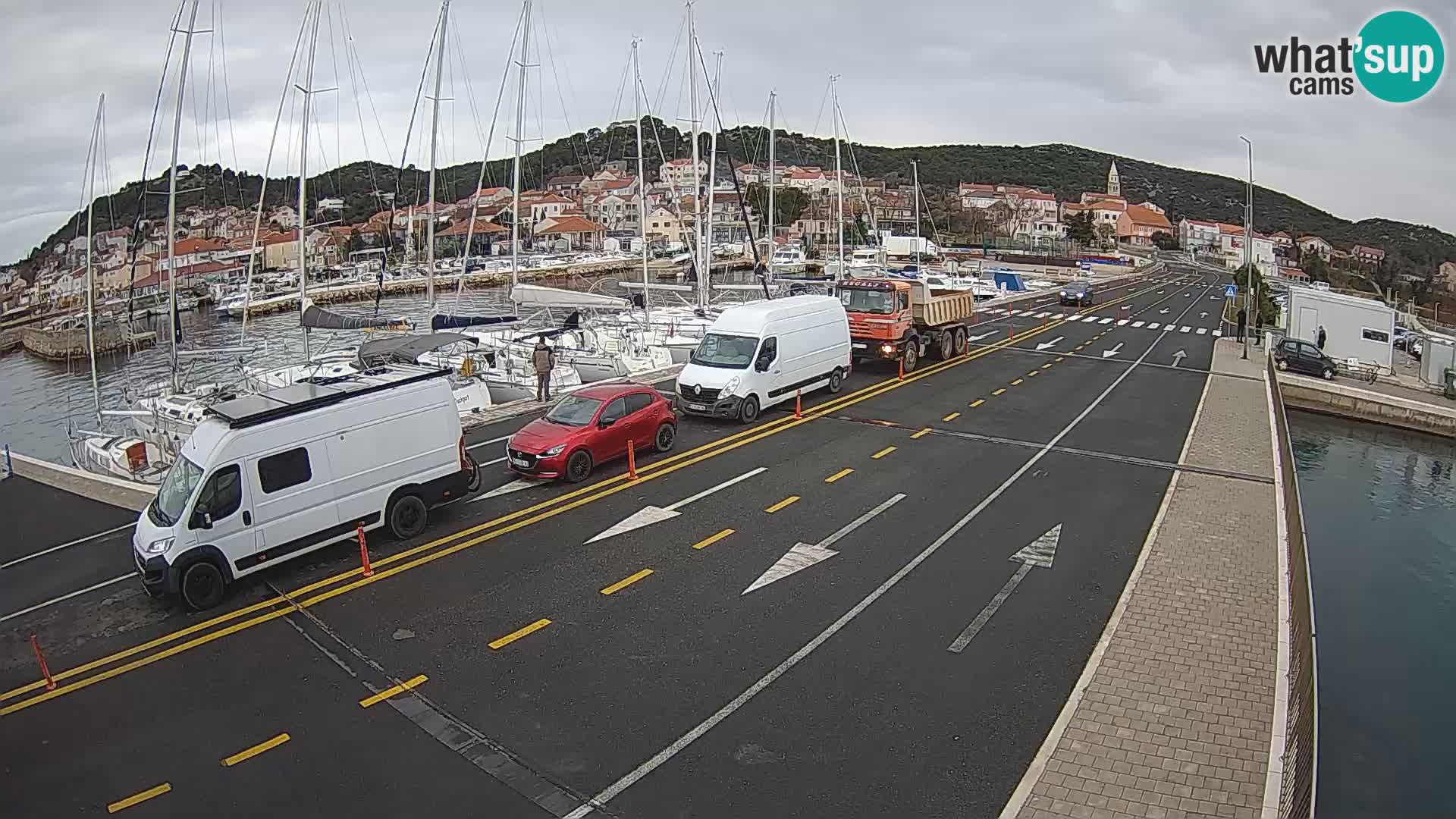 Dalmacija Trajekt Tkon – spletne kamere Hrvaška