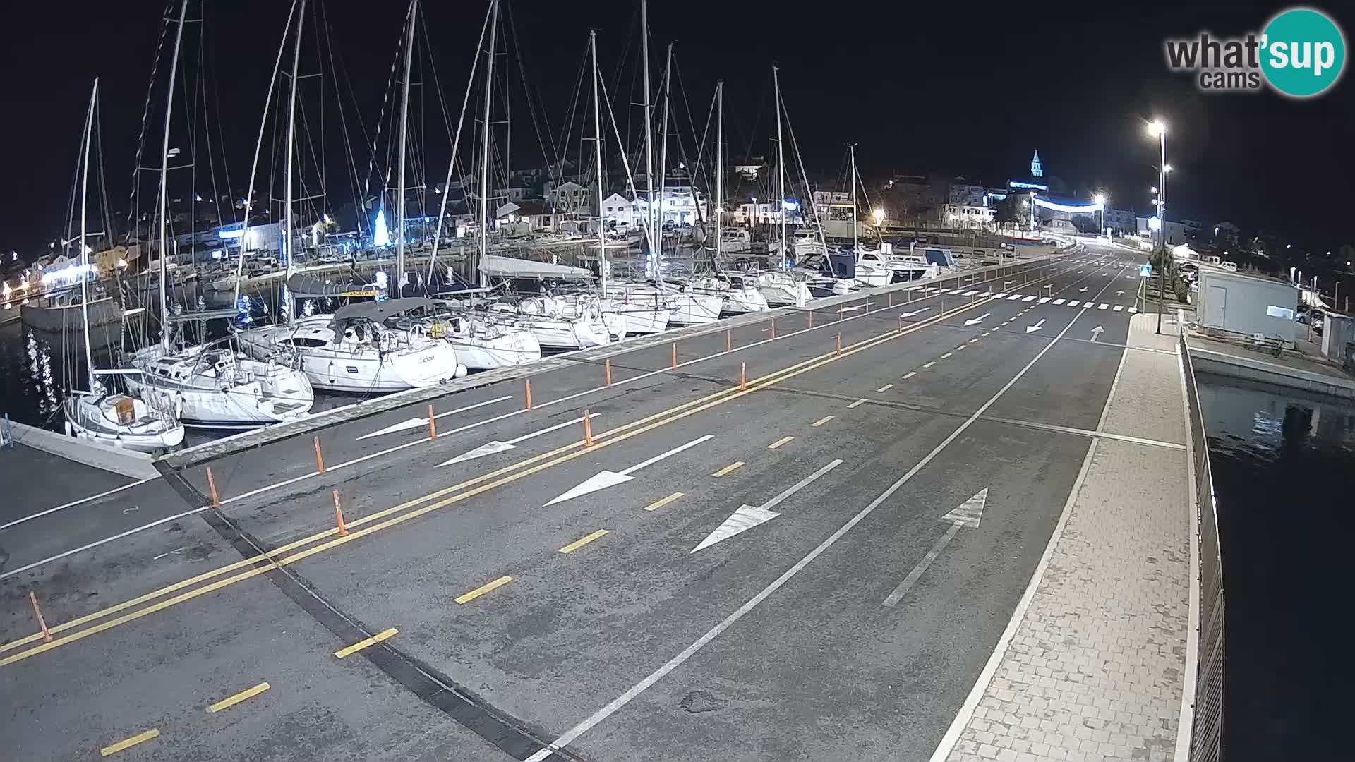 Dalmazia traghetto Tkon – webcam Croazia