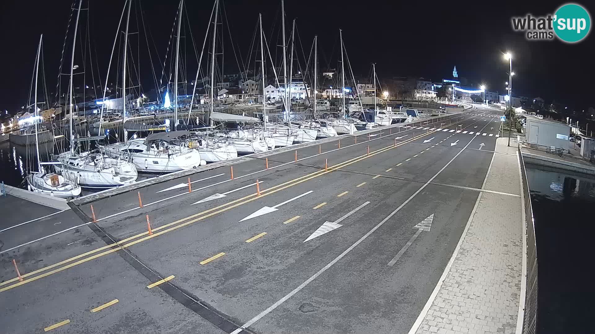 Dalmacia Tkon Transportar- webcams Croacia