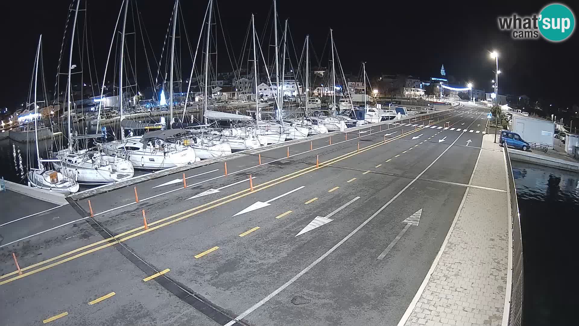 Dalmacia Tkon Transportar- webcams Croacia