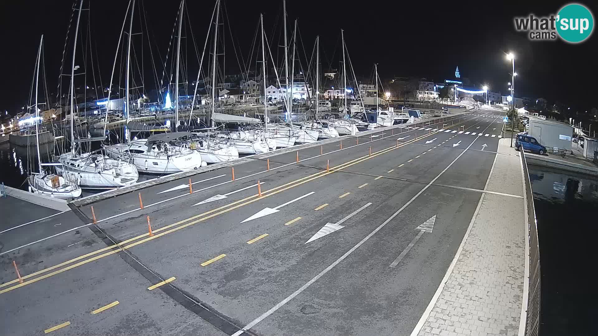 Dalmacia Tkon Transportar- webcams Croacia