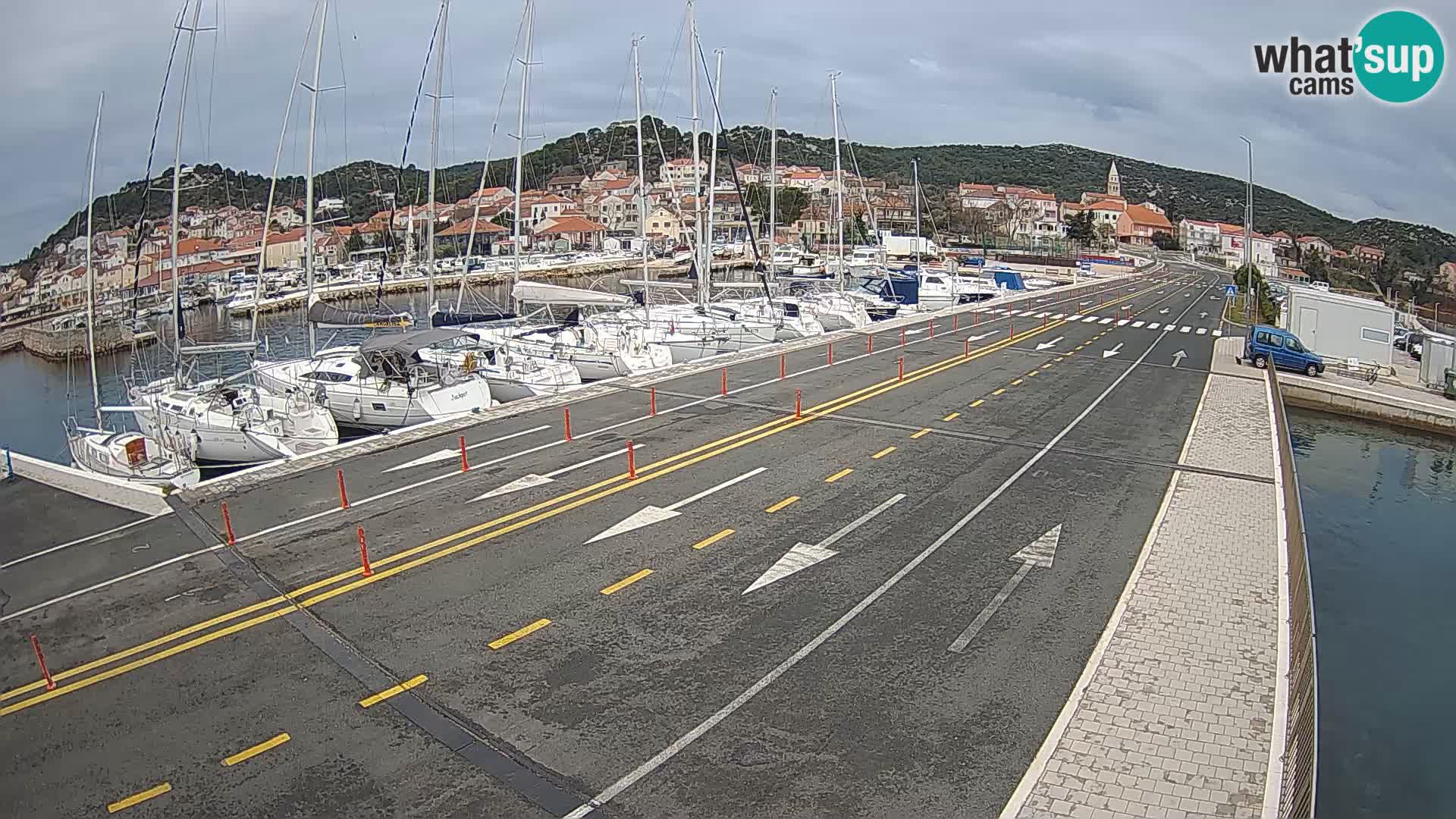 Dalmatie Tkon Traversier – webcams Croatie