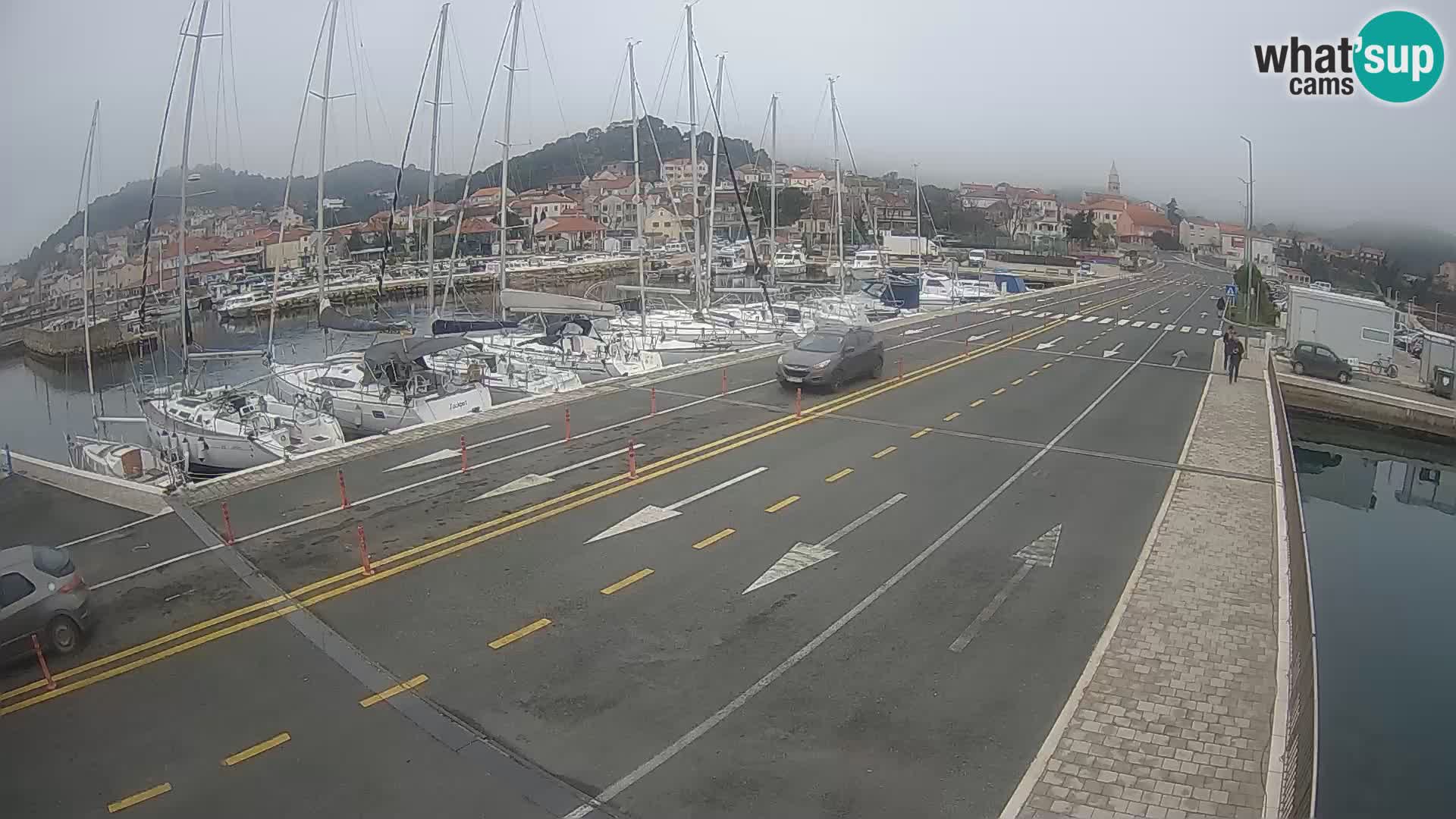 Dalmacia Tkon Transportar- webcams Croacia