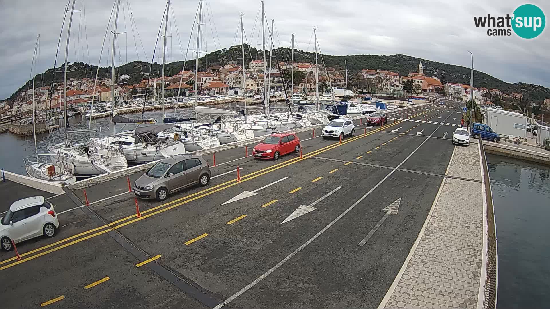 Dalmacija Trajekt Tkon – spletne kamere Hrvaška