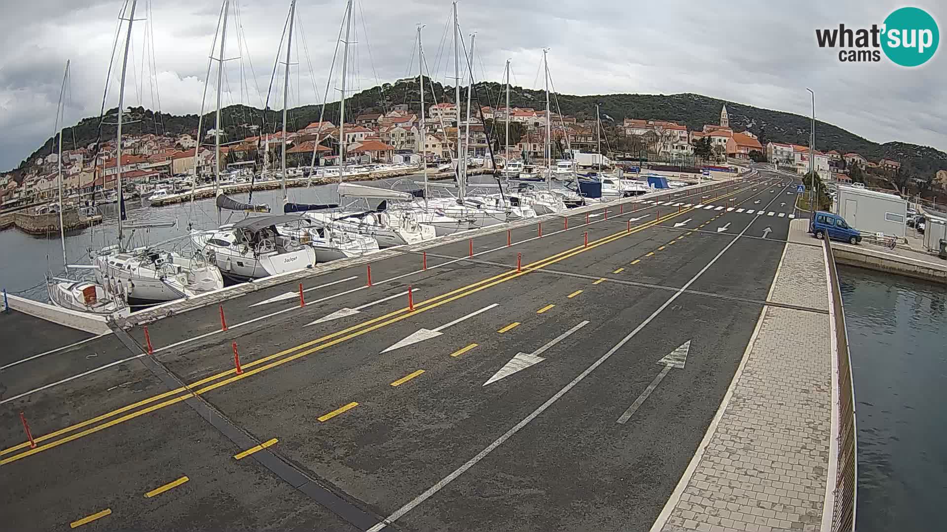 Dalmatie Tkon Traversier – webcams Croatie