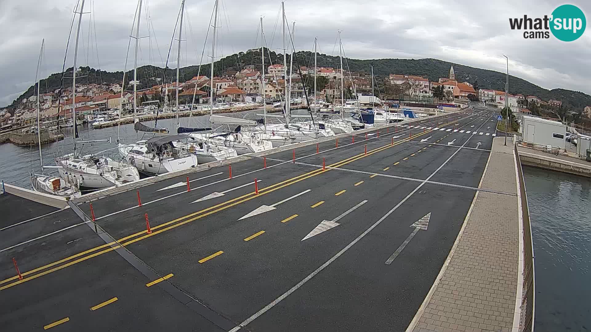 Dalmacija Trajekt Tkon – spletne kamere Hrvaška