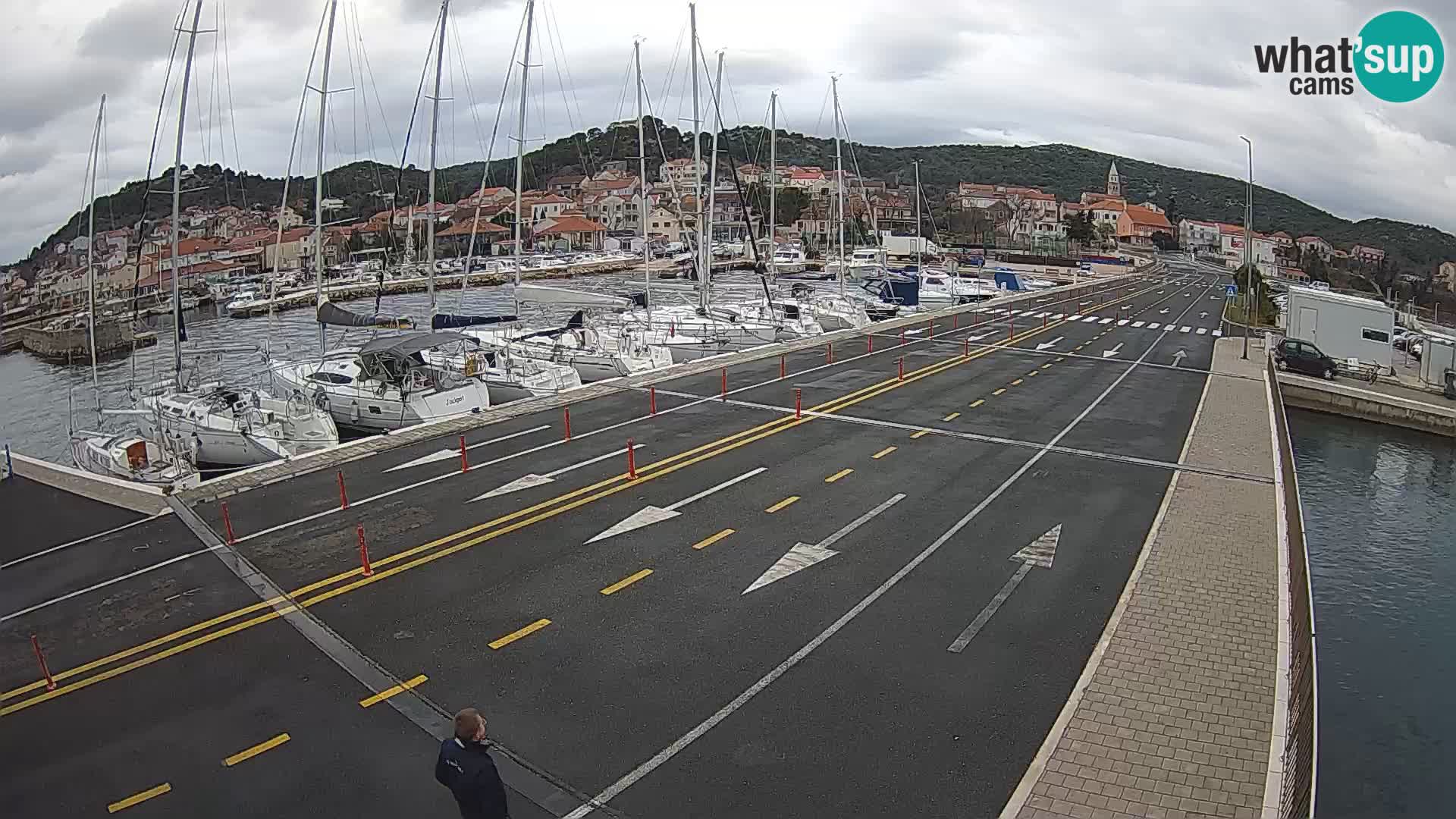 Dalmacia Tkon Transportar- webcams Croacia
