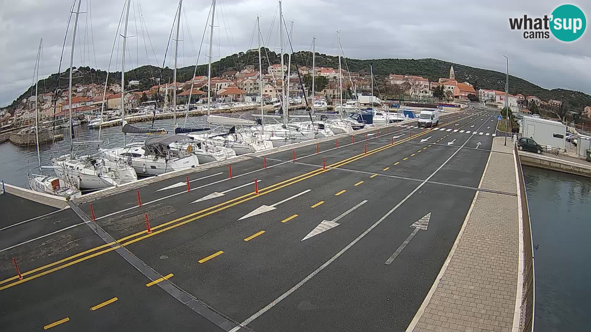 Dalmacia Tkon Transportar- webcams Croacia