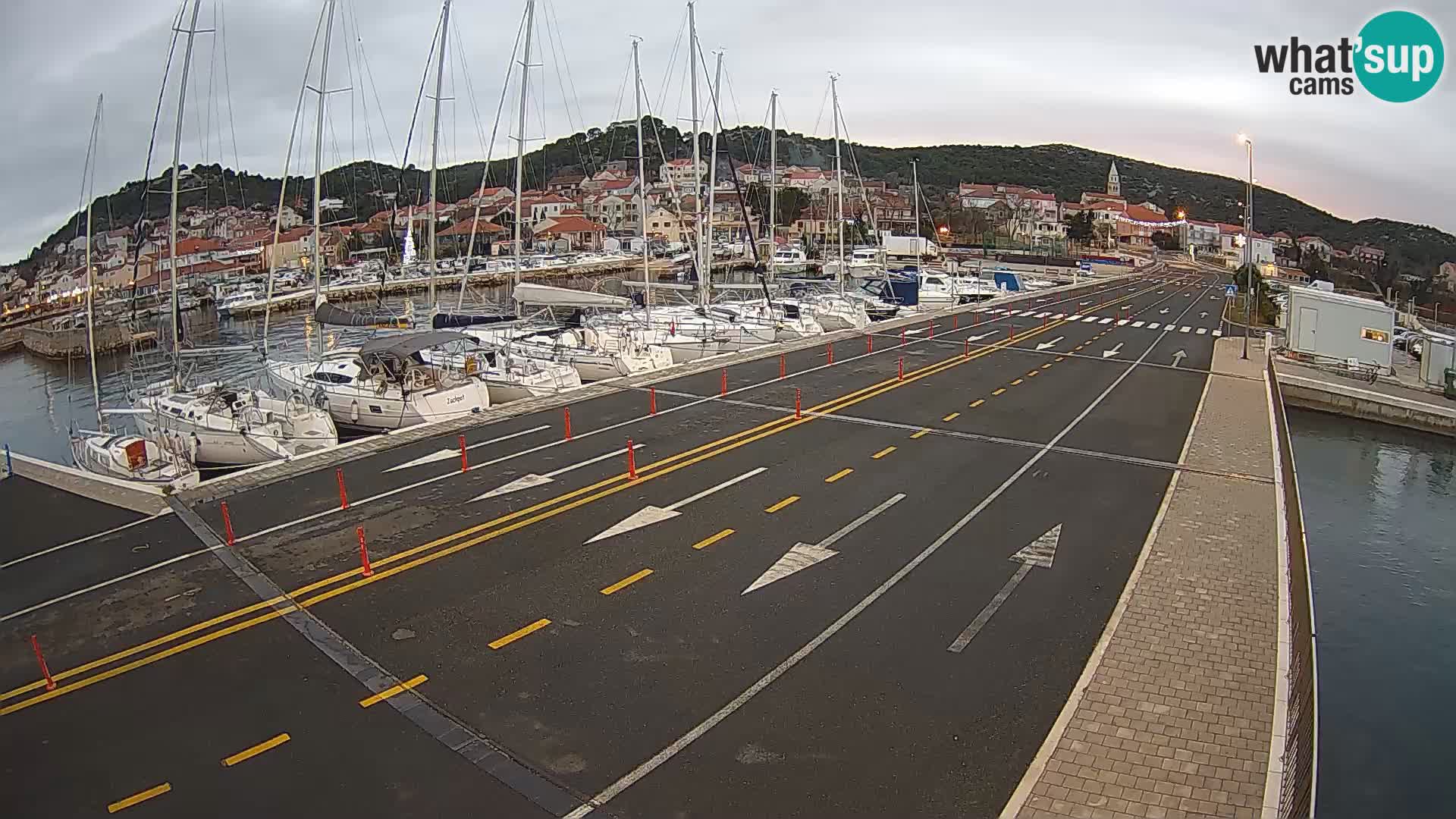 Dalmatie Tkon Traversier – webcams Croatie