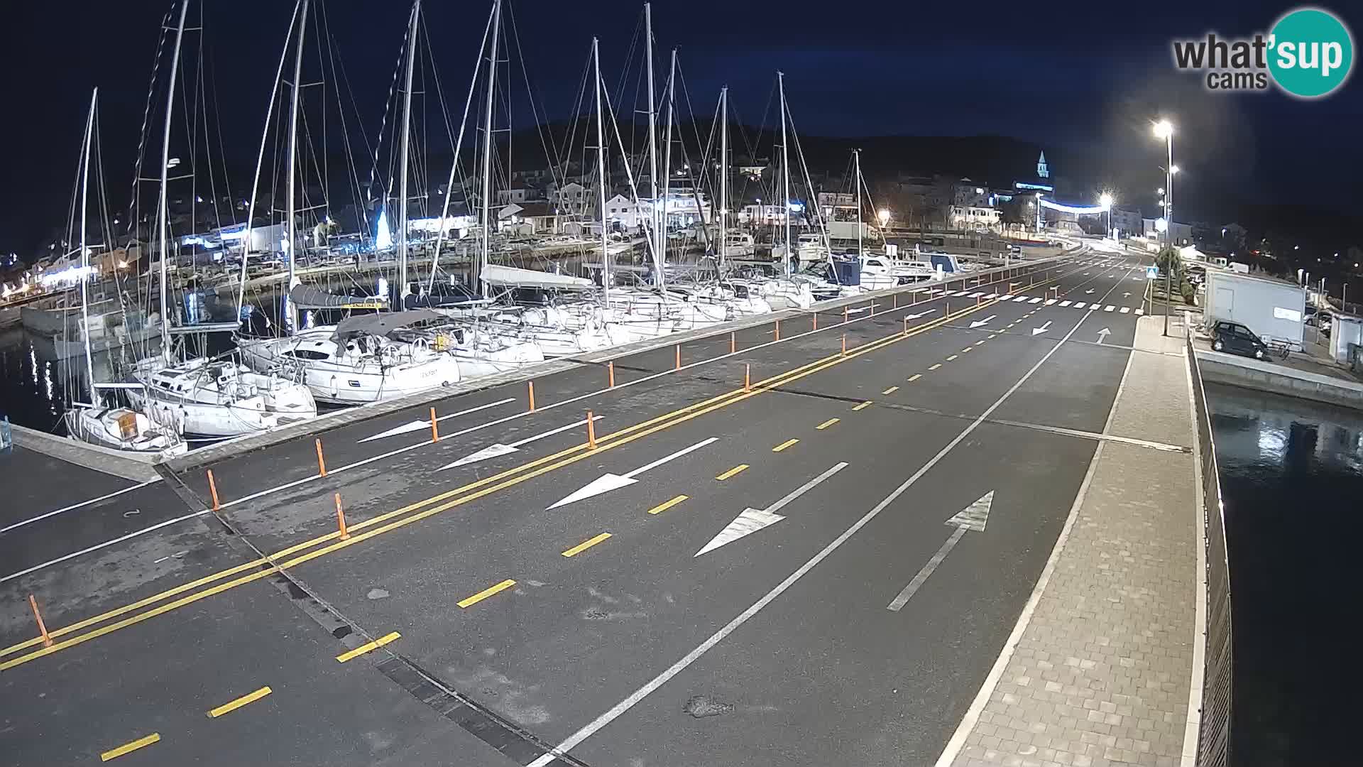 Dalmacia Tkon Transportar- webcams Croacia